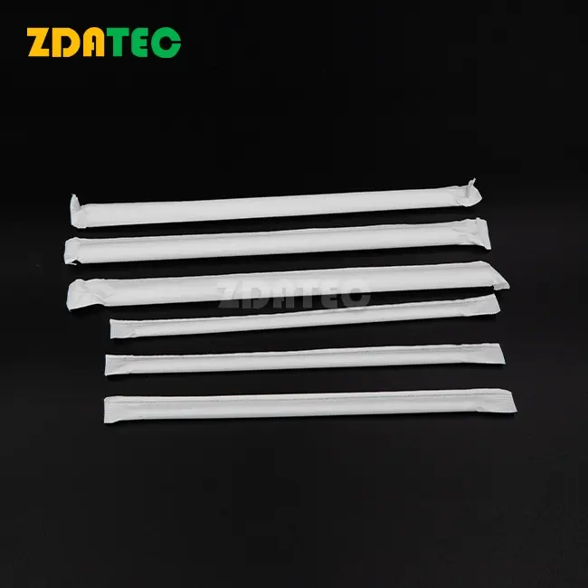 Biodegradable circulation cold beverage straw